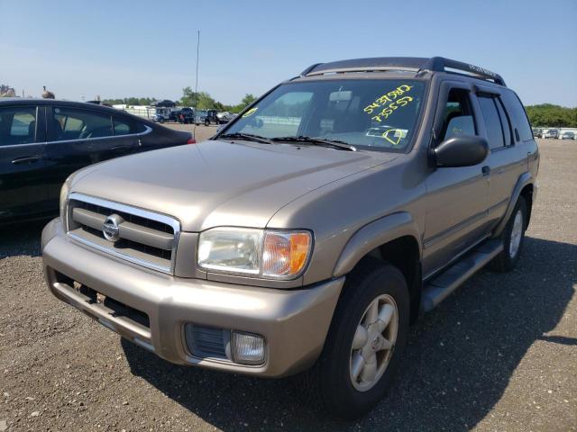 JN8DR09Y22W735552 - 2002 NISSAN PATHFINDER LE 灰色 照片 2