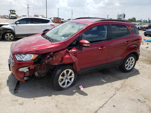 MAJ3S2GE0LC345333 - 2020 FORD ECOSPORT SE MAROON photo 1