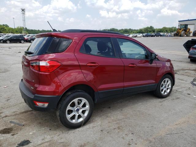 MAJ3S2GE0LC345333 - 2020 FORD ECOSPORT SE MAROON photo 3