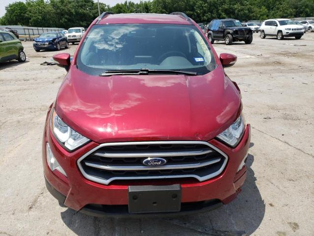 MAJ3S2GE0LC345333 - 2020 FORD ECOSPORT SE MAROON photo 5