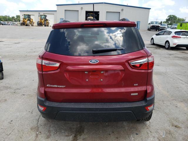 MAJ3S2GE0LC345333 - 2020 FORD ECOSPORT SE MAROON photo 6