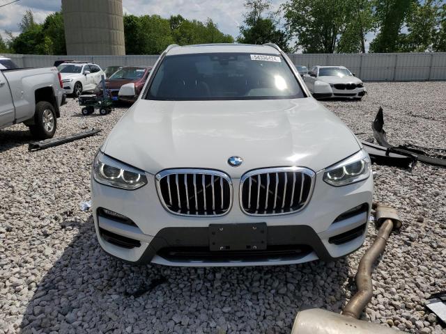 5UXTY5C04L9C98665 - 2020 BMW X3 XDRIVE30I WHITE photo 5