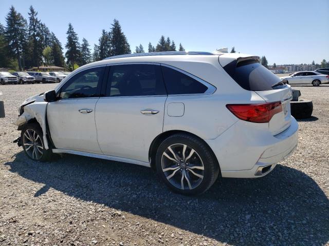 5J8YD4H88KL007807 - 2019 ACURA MDX ADVANCE WHITE photo 2