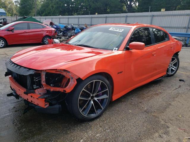 2C3CDXGJ4HH625134 - 2017 DODGE CHARGER R/T 392 ORANGE photo 1