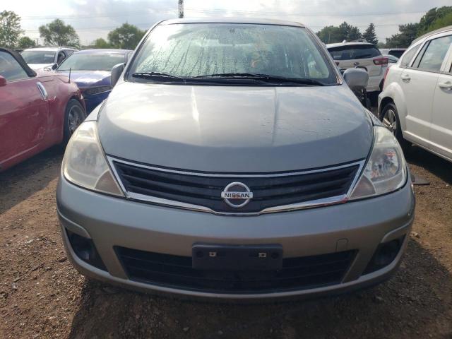 3N1BC1AP6AL378199 - 2010 NISSAN VERSA S GRAY photo 5