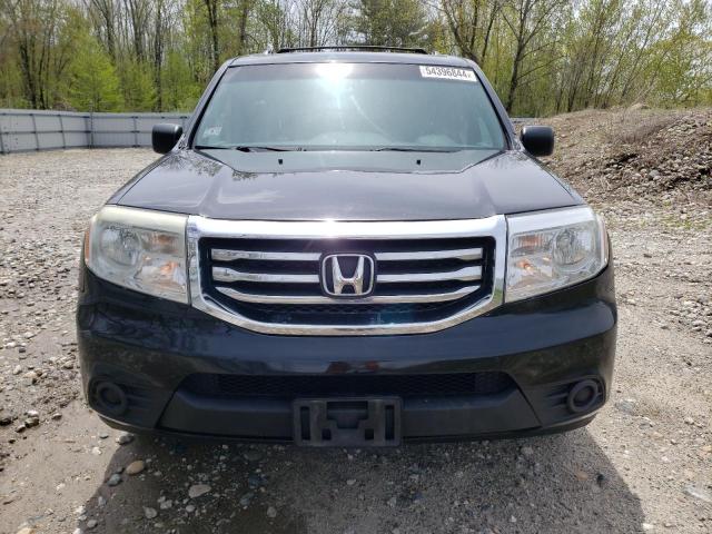 5FNYF4H26DB036233 - 2013 HONDA PILOT LX BLACK photo 5