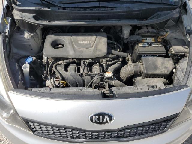 KNADM4A37H6015235 - 2017 KIA RIO LX SILVER photo 11