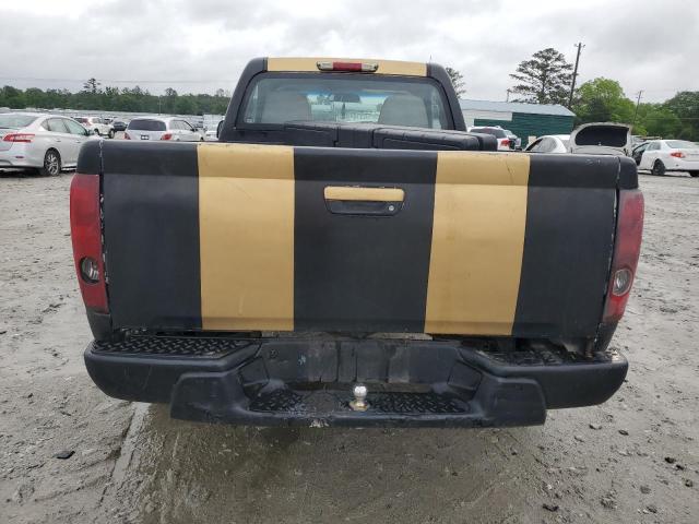 1GCCS148168145264 - 2006 CHEVROLET COLORADO BLACK photo 6