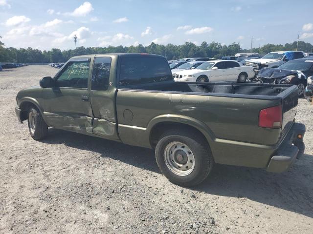 1GTCS19W618220265 - 2001 GMC SONOMA GREEN photo 2