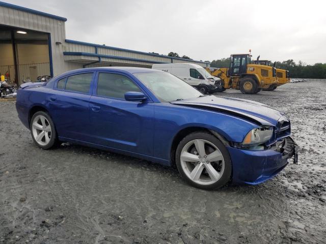 2C3CDXAT5EH239800 - 2014 DODGE CHARGER POLICE BLUE photo 4