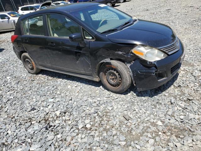 3N1BC13E27L368936 - 2007 NISSAN VERSA S BLACK photo 4