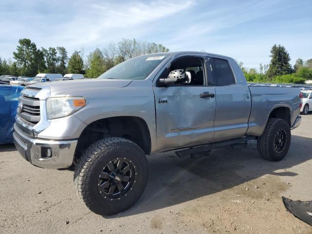 5TFUY5F14EX396472 - 2014 TOYOTA TUNDRA DOUBLE CAB SR/SR5 GRAY photo 1
