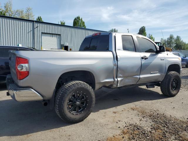 5TFUY5F14EX396472 - 2014 TOYOTA TUNDRA DOUBLE CAB SR/SR5 GRAY photo 3