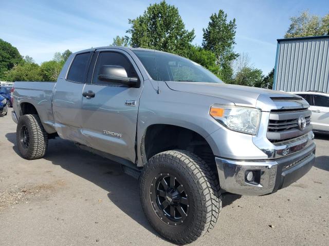 5TFUY5F14EX396472 - 2014 TOYOTA TUNDRA DOUBLE CAB SR/SR5 GRAY photo 4