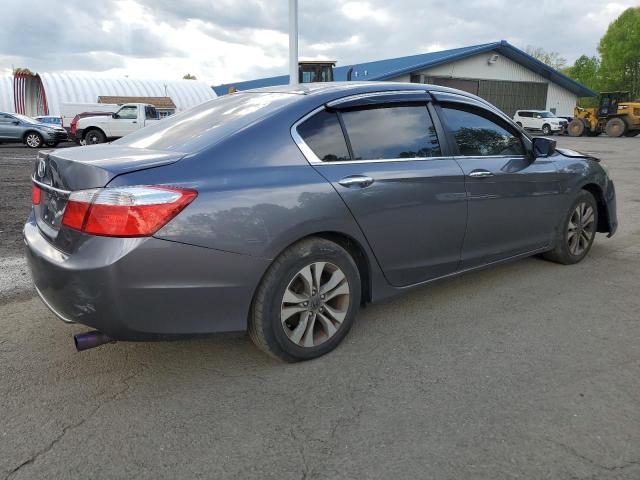 1HGCR2F30FA037005 - 2015 HONDA ACCORD LX GRAY photo 3