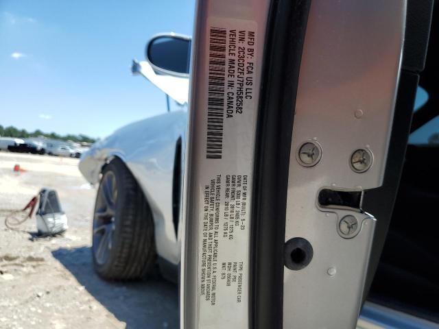 2C3CDZFJ7PH582582 - 2023 DODGE CHALLENGER R/T SCAT PACK SILVER photo 12