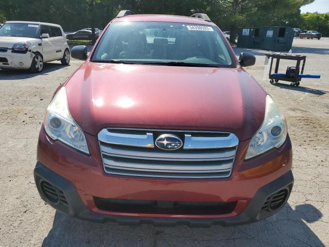 4S4BRCAC3D3293854 - 2013 SUBARU OUTBACK 2.5I RED photo 5