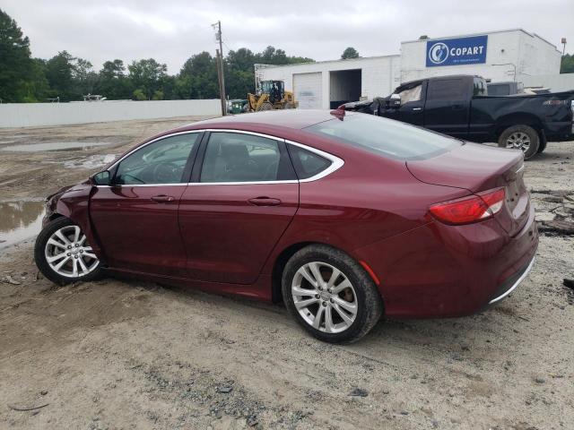 1C3CCCAB2GN184879 - 2016 CHRYSLER 200 LIMITED BURGUNDY photo 2