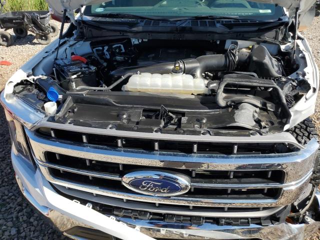 1FTFW1E81NKE84107 - 2022 FORD F150 SUPERCREW WHITE photo 11