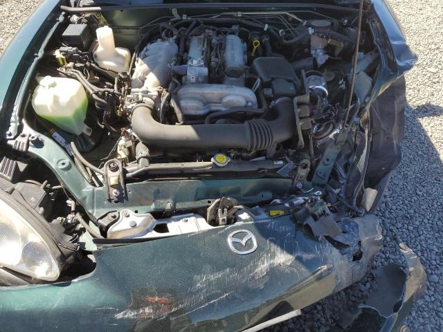 JM1NB353610217221 - 2001 MAZDA MX-5 MIATA BASE GREEN photo 11