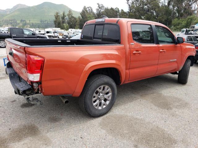 3TMAZ5CN3HM036076 - 2017 TOYOTA TACOMA DOUBLE CAB ORANGE photo 3