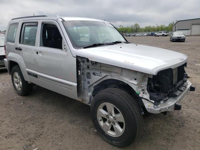 1C4PJMAK9CW175660 - 2012 JEEP LIBERTY SPORT SILVER photo 4