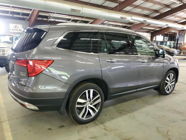 5FNYF6H98HB085495 - 2017 HONDA PILOT TOURING GRAY photo 3