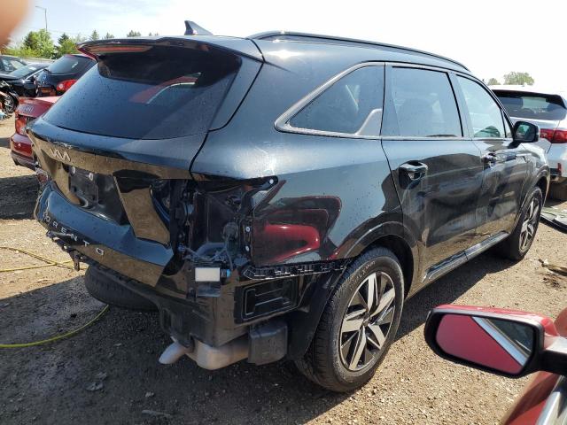 5XYRL4LC0NG149778 - 2022 KIA SORENTO S BLACK photo 3