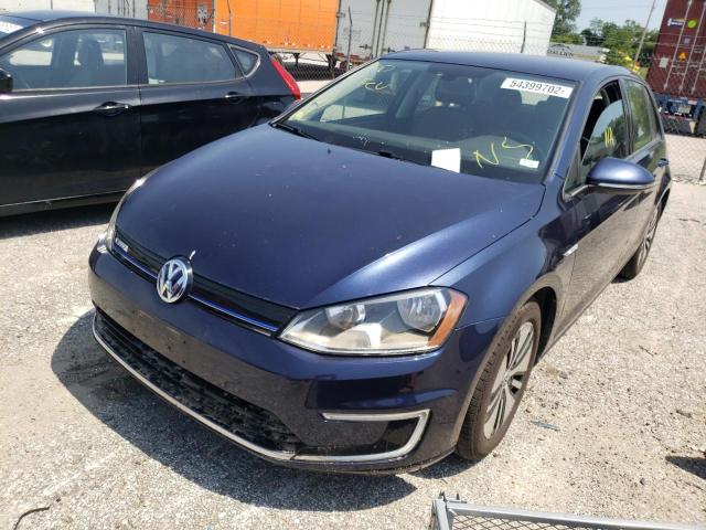 WVWKP7AU9GW915886 - 2016 VOLKSWAGEN 2 DOOR SE BLUE photo 2