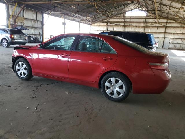 4T1BE46K47U031907 - 2007 TOYOTA CAMRY CE RED photo 2