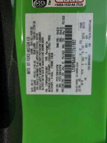 1ZVBP8AM9E5261882 - 2014 FORD MUSTANG GREEN photo 13