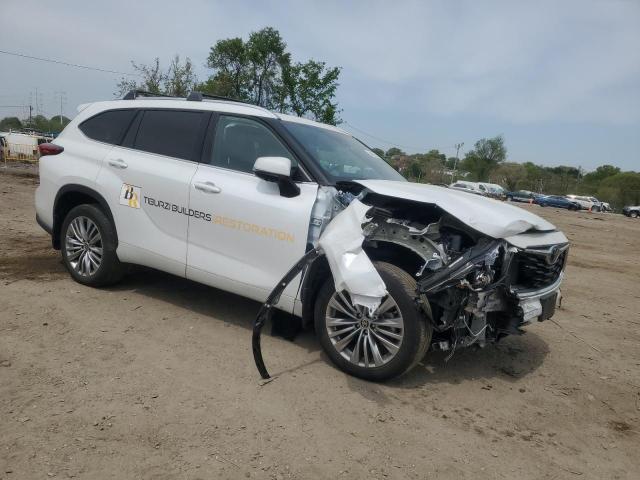 5TDKDRBH2PS505727 - 2023 TOYOTA HIGHLANDER L 白色 照片 4