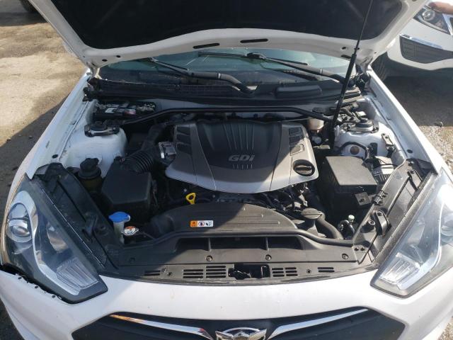 KMHHU6KJ5DU112903 - 2013 HYUNDAI GENESIS CO 3.8L WHITE photo 11