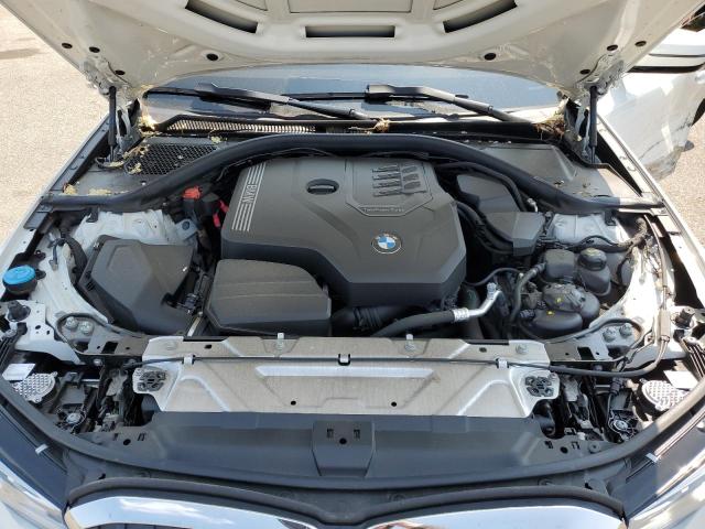 3MW5R7J00N8C54823 - 2022 BMW 330XI 白色 照片 11