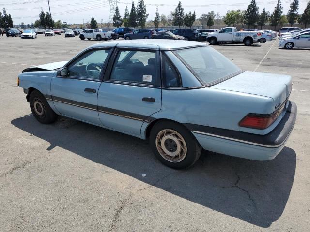 2FAPP36X6KB192015 - 1989 FORD TEMPO GL TURQUOISE photo 2