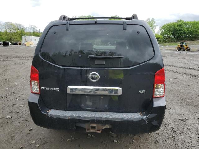 5N1AR18W86C673730 - 2006 NISSAN PATHFINDER LE 黑色 照片 6