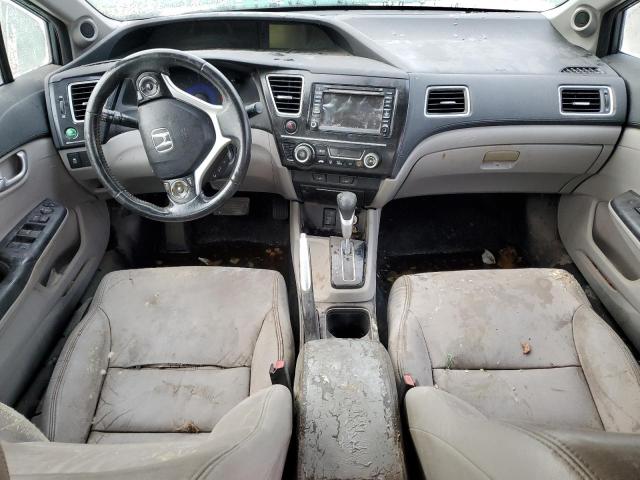 19XFB2F96DE048220 - 2013 HONDA CIVIC EXL ნაცრისფერი ფოტო 8