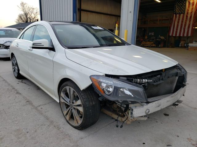 WDDSJ4EB1JN556819 - 2018 MERCEDES-BENZ CLA 250 WHITE photo 1