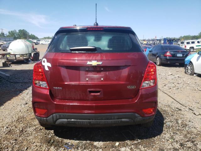 3GNCJKSB8HL117447 - 2017 CHEVROLET TRAX LS BURGUNDY photo 6