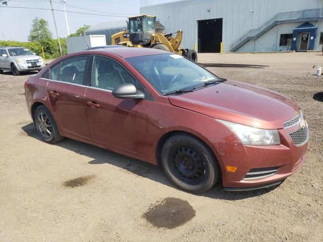 1G1PC5SH9C7190200 - 2012 CHEVROLET CRUZE LS MAROON photo 4