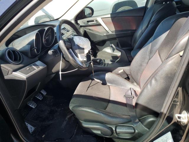 JM1BL1L40C1608622 - 2012 MAZDA SPEED 3 BLACK photo 7