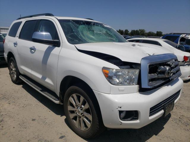 5TDJY5G12FS124270 - 2015 TOYOTA SEQUOIA LIMITED WHITE photo 4