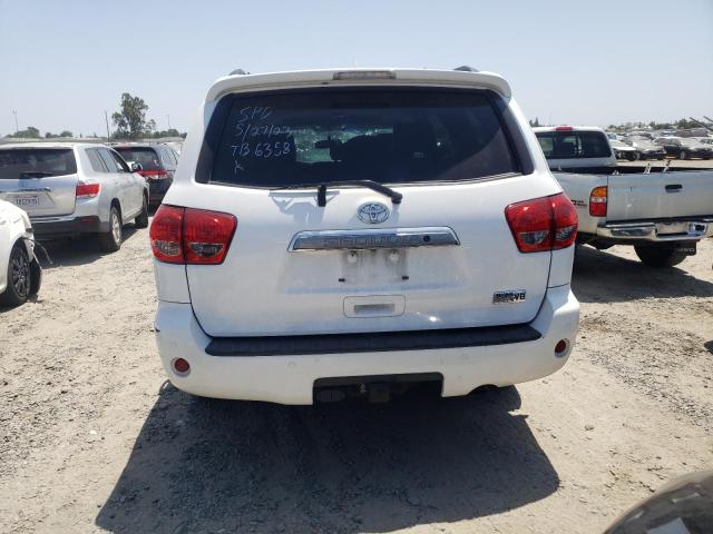 5TDJY5G12FS124270 - 2015 TOYOTA SEQUOIA LIMITED WHITE photo 6