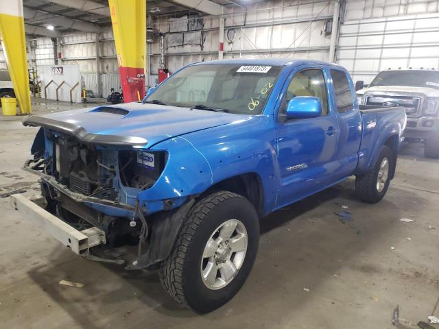 5TEUU42N68Z565466 - 2008 TOYOTA TACOMA ACCESS CAB BLUE photo 1