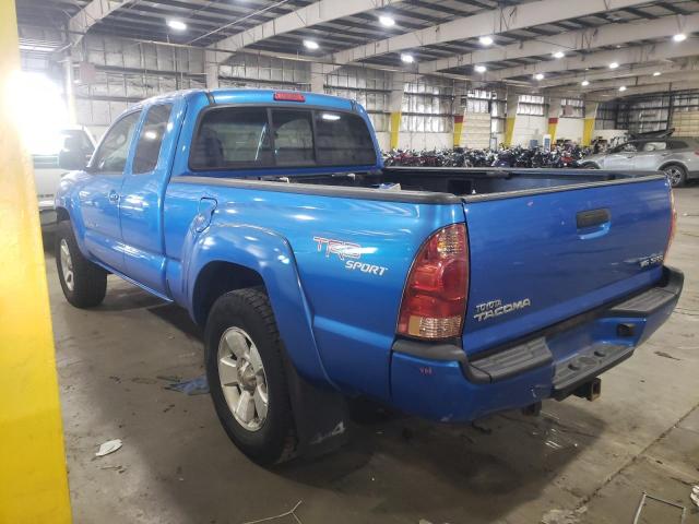 5TEUU42N68Z565466 - 2008 TOYOTA TACOMA ACCESS CAB BLUE photo 2