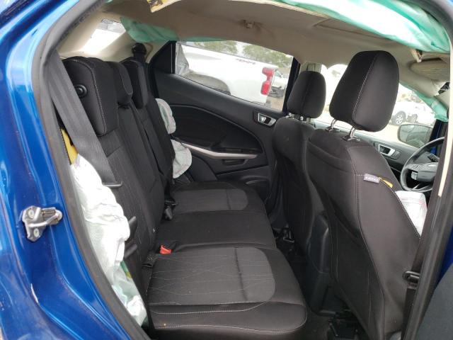 MAJ6P1UL4JC162736 - 2018 FORD ECOSPORT SE Niebieski zdjęcie 10