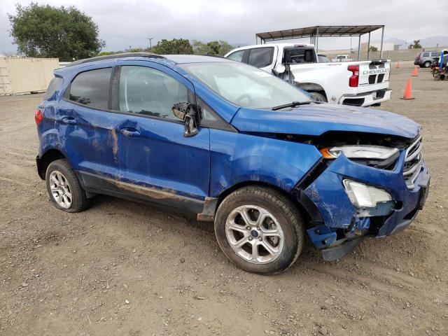 MAJ6P1UL4JC162736 - 2018 FORD ECOSPORT SE Niebieski zdjęcie 4