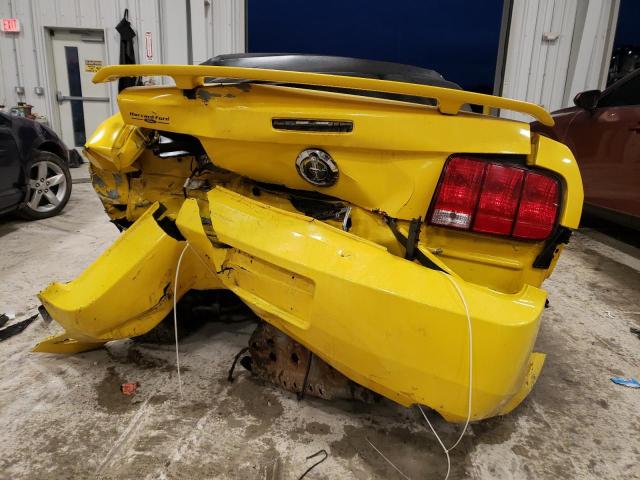 1ZVFT84N765173299 - 2006 FORD MUSTANG YELLOW photo 6