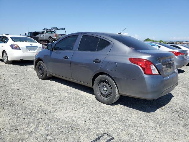 3N1CN7AP0GL841058 - 2016 NISSAN VERSA S GRAY photo 2