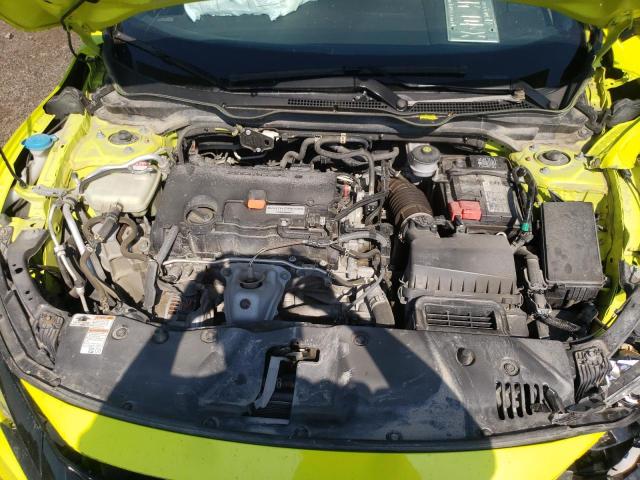 2HGFC4A81KH400291 - 2019 HONDA CIVIC SPORT 黄色 照片 11